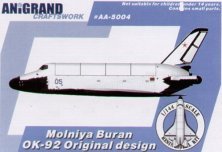 Anigrand 1/144 Navette Spatiale Molniya Buran OK-92 Anigrand 1/144 Navette Spatiale Molniya Buran OK-92