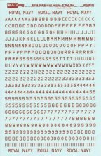 Aviaeology Décalcomanies Numéros RAF FAA Rouge Terne 1/48 Aviaeology Décalcomanies Numéros RAF FAA Rouge Terne 1/48