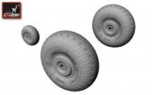 Armory 1/144 Roues Lisunov Li-2 pour Minicraft Roden Armory 1/144 Roues Lisunov Li-2 pour Minicraft Roden