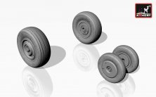 Armory Set de roues 1/72 Mikoyan MiG-23B/BN Armory Set de roues 1/72 Mikoyan MiG-23B/BN