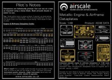 1/48 Metallic Placards & Data plates Allied and Axis WWII 1/48 Metallic Placards & Data plates Allied and Axis WWII