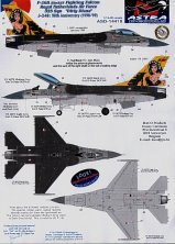 Astra Decals F-16A Block 15 RNLAF 1/144 Astra Decals F-16A Block 15 RNLAF 1/144