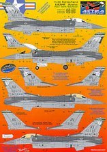 Astra Decals F-16C Aviano Part 2 1/32 - 4 versions Astra Decals F-16C Aviano Part 2 1/32 - 4 versions