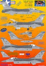 Astra Decals F-16C Aviano 1/72 USAF 31 OSS OG Flagship Astra Decals F-16C Aviano 1/72 USAF 31 OSS OG Flagship