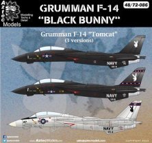 1/72 Grumman F-14 Tomcat Black Bunny 1/72 Grumman F-14 Tomcat Black Bunny