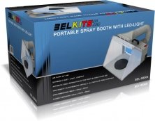 Tragbare Sprühkabine mit LED-Licht Tragbare Sprühkabine mit LED-Licht