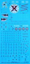 1/72 Vought F-8E for FN Crusader French flotille 12F in the 90 1/72 Vought F-8E for FN Crusader French flotille 12F in the 90