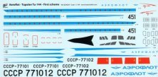 Bra.Z Models 1/144 Set Amélioration Tu-144 Aeroflot Bra.Z Models 1/144 Set Amélioration Tu-144 Aeroflot