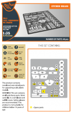 1/35 TB.2 Uav Pe parts for Clear Prop 1/35 TB.2 Uav Pe parts for Clear Prop