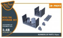 Clear Prop 1/48 D3A2 VAL Set Intérieur Wingsy Clear Prop 1/48 D3A2 VAL Set Intérieur Wingsy