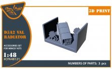 CLEAR PROP 1/48 D3A2 VAL Set Radiateur WINGSY CLEAR PROP 1/48 D3A2 VAL Set Radiateur WINGSY