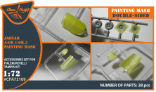 1/72 Bac Jaguar A/GR.1/GR.3 painting mask 1/72 Bac Jaguar A/GR.1/GR.3 painting mask