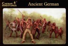 Caesar Miniatures Guerriers Germains Antiques 1/72 Caesar Miniatures Guerriers Germains Antiques 1/72