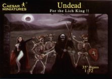 Caesar Miniatures Morts-vivants Pour le Roi Liche 1/72 Caesar Miniatures Morts-vivants Pour le Roi Liche 1/72