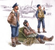 CMK Pilotes RAF WWII Avant Vol 1/72 - 3 Figurines CMK Pilotes RAF WWII Avant Vol 1/72 - 3 Figurines