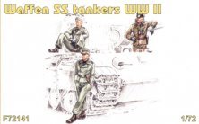 CMK Figurines Waffen SS Tankistes WWII 1/72 CMK Figurines Waffen SS Tankistes WWII 1/72