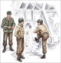 CMK Équipage Camion US WWII 1/72 Figurines CMK Équipage Camion US WWII 1/72 Figurines