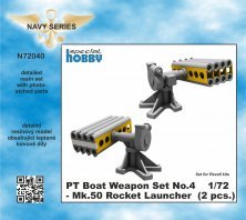 1/72 PT Boat Weapon Set Mk.50 Rocket Launcher 1/72 PT Boat Weapon Set Mk.50 Rocket Launcher