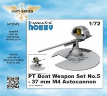 1/72 PT Boat Waepon set 37mm M4 Autocannon 1/72 PT Boat Waepon set 37mm M4 Autocannon