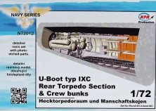 1/72 U-Boot typ IXC Rear Torpedo Section (REV) 1/72 U-Boot typ IXC Rear Torpedo Section (REV)