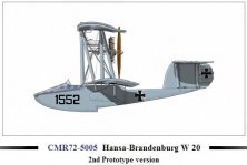 1/72 Hansa-Brandenberg W.20/2 2nd prototype version 1/72 Hansa-Brandenberg W.20/2 2nd prototype version