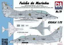 Falcao do Marinha AF-1 et AF-1A Marine brésilienne 1/72 Falcao do Marinha AF-1 et AF-1A Marine brésilienne 1/72