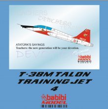 1/72 T-38M Talon Training Jet New Sch Decal Set 1/72 T-38M Talon Training Jet New Sch Decal Set