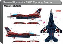 1/72 F-16C Fighting Falcon Nato Tigermeet 2023 1/72 F-16C Fighting Falcon Nato Tigermeet 2023