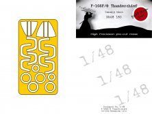 1/48 Republic F-105F/F-105G Thunderchief mask for Revell/Monogra 1/48 Republic F-105F/F-105G Thunderchief mask for Revell/Monogra