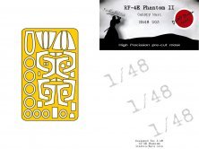 1/48 McDonnell RF-4E Phantom II mask for Esci and Italeri 1/48 McDonnell RF-4E Phantom II mask for Esci and Italeri