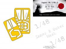 1/48 Sepecat Jaguar GR.1/3 mask for Kitty Hawk and Zimi 1/48 Sepecat Jaguar GR.1/3 mask for Kitty Hawk and Zimi