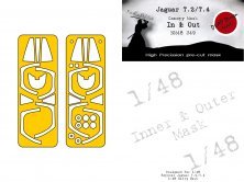 1/48 Sepecat Jaguar T.2/T.4 mask for Kitty Hawk and Zimi 1/48 Sepecat Jaguar T.2/T.4 mask for Kitty Hawk and Zimi