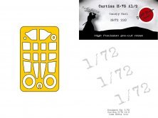 1/72 Curtiss H-75 A1/A2 mask for Arma Hobby 1/72 Curtiss H-75 A1/A2 mask for Arma Hobby