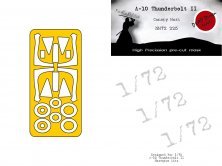 1/72 Fairchild A-10 Thunderbolt mask for Hasegawa 1/72 Fairchild A-10 Thunderbolt mask for Hasegawa