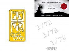 1/72 Fairchild A-10 Thunderbolt mask for Hobby Boss 1/72 Fairchild A-10 Thunderbolt mask for Hobby Boss