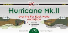 1/72 Hurricane Mk.II Far East, Africa decal 1/72 Hurricane Mk.II Far East, Africa decal