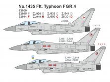1/144 No.1435 Flt. Typhoon FGR.4 1/144 No.1435 Flt. Typhoon FGR.4