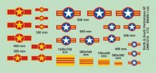 1/72 North and South Vietnam Af Insignia, 2 sets 1/72 North and South Vietnam Af Insignia, 2 sets