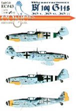 Eagle Cal 1/32 Décalcomanies Bf-109G-14 JG 77/4/52 Eagle Cal 1/32 Décalcomanies Bf-109G-14 JG 77/4/52