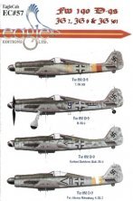 Eagle Cal Décals 1/32 Focke-Wulf Fw-190D-9 Markages JG 2/6/301 Eagle Cal Décals 1/32 Focke-Wulf Fw-190D-9 Markages JG 2/6/301