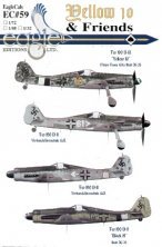 Eagle Cal 1/32 Focke-Wulf Fw-190D Décalcomanies Eagle Cal 1/32 Focke-Wulf Fw-190D Décalcomanies