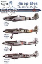 Décalcomanies Fw-190D-9 1/32 Eagle Cal Décalcomanies Fw-190D-9 1/32 Eagle Cal