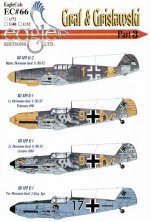 Eagle Cal 1/32 Décals Bf-109E-1/G-2 Graf & Grislawski Eagle Cal 1/32 Décals Bf-109E-1/G-2 Graf & Grislawski