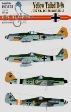 Eagle Cal 1/48 Décals Focke-Wulf Fw-190D-9 JG 54/JG 26 Eagle Cal 1/48 Décals Focke-Wulf Fw-190D-9 JG 54/JG 26