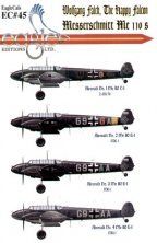 Eagle Cal 1/48 Messerschmitt Bf-110C/E Wolfgang Falck Eagle Cal 1/48 Messerschmitt Bf-110C/E Wolfgang Falck