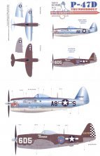 Eagle Cal Décals P-47D Thunderbolt Part 2 1/72 Eagle Cal Décals P-47D Thunderbolt Part 2 1/72