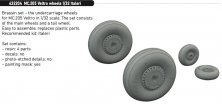 Brassin 1/32 MC.205 Veltro wheels for Italeri Brassin 1/32 MC.205 Veltro wheels for Italeri
