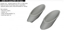 Brassin 1/48 FM-1 exhaust PRINT for Tamiya Brassin 1/48 FM-1 exhaust PRINT for Tamiya