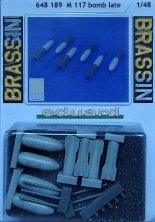 BRASSIN 1/48 M117 bombs late BRASSIN 1/48 M117 bombs late