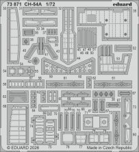 Eduard Set CH-54A pour ICM 1/72 Eduard Set CH-54A pour ICM 1/72